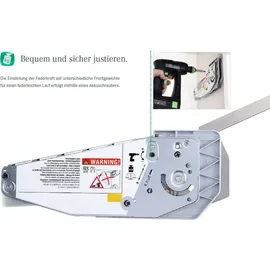 Kesseböhmer FREEfold F3fo Faltliftbeschlag für Schrankhöhen von 650-730 mm/Klappengewicht 3,9-7,9 kg