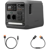 DJI Power 1000 Mini tragbare Powerstation, 1008-Wh-LFP-Akku, kompakte Größe, maximale Ausgangsleistung 1000 W, Fahrzeugstrom, SDC-zu-Kfz-Ladestecker-Kabel (12 V), Camping, Roadtrips