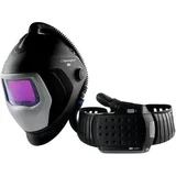 3M Speedglas Schweißmaske 9100 Air mit 9100X ADF, mit Adflo Gebläseatemschutz, Luftschlauch QRS, Adapter 5333506, Luftmengenmesser, Vorfilter, Funkensperre, Partikelfilter, Lithium-Ionen-Akku und Ladegerät inkl. Aufbewahrungstasche 79 01 01 #567715