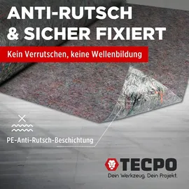 TECPO Malervlies 50m Lang 1m Breit 200g/m2