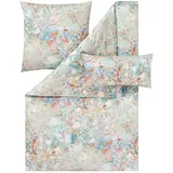 ESTELLA Mako-Satin Bettwäsche Anthea Multicolor 1 Bettbezug 155 x 220 cm + je 1 Kissenbezug 80 x 80 cm + 40 x 80 cm