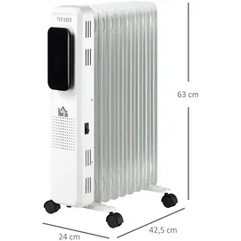 Homcom Ölradiator durch Strom erhitzt 2180 W