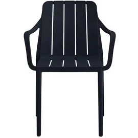 vortivo Gartenstuhl 8er Set 200 x 200 x 200 cm schwarz