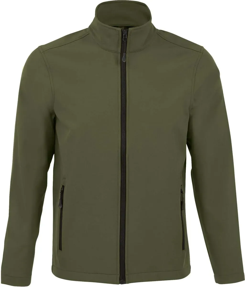 SOLS Herren 2-Lagen Softshell Jacke Softshell-Jacke 01195 army XXL