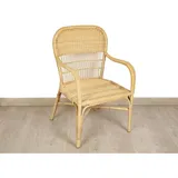 Fijalo - Rattan-/Holzsessel 55x60x87cm