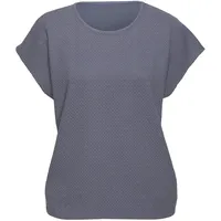VIVANCE Kurzarmshirt Damen rauchblau Gr.40/42