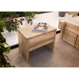 Massivmoebel24 Nachtschrank JANGALI 50 x 35 x 40 cm Beige