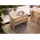 Massivmoebel24 Nachtschrank JANGALI 50 x 35 x 40 cm Beige