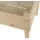 Hecht Hochbeet für Kinder 50 x 45 x 45 cm Beige