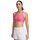 Under Armour Armour Mid Crossback Sport-BH Damen 672 super pink/white L