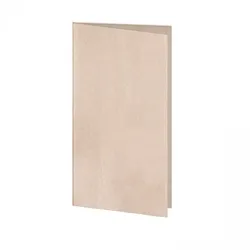 Serviette Recycling 33 x 33cm - 2-lagig 1/8 Buchfalz