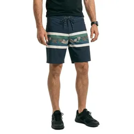 Salty Crew Crew Stripe Badeshorts Cast Blue 32