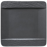 Villeroy & Boch Manufacture Rock Speiseteller 28 x 28 cm black