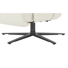 HIMOLLA Relaxsessel 7556 Kunstleder 81 x 119 x 90 cm Creme
