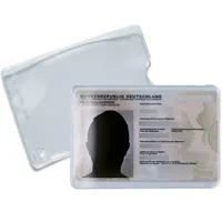 Herma Ausweishüllen 10er Pack für Kreditkarte, Scheckkarte, 58 x 87 mm,