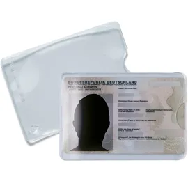 Herma Ausweishüllen 10er Pack für Kreditkarte, Scheckkarte, 58 x 87 mm,