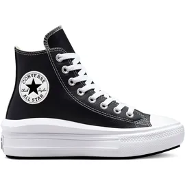 Converse Chuck Taylor All Star Move Platform Leather Damen Black/White/White EU 39 - 39 EU