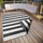 OTTO home Alan Wendeteppich 80 x 150 cm Schwarz/Weiß