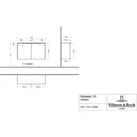 Villeroy & Boch Subway 3.0 2 Türen