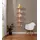 TICAA Kinderregal Pepe 35 x 180 x 16 cm Kiefer massiv beige lackiert