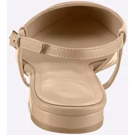 Heine Ballerina HEINE, Damen, Gr. 39, nude, Synthetik, Schuhe Ballerina