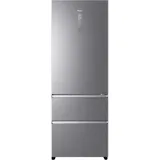 Haier Kühl- Gefrierkombination A3FE744CPJ 200,5 cm Höhe / 70 cm Breite mit innovativen Gefrierschubladen - Silber