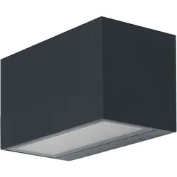 Ledvance Smart+ Brick Multicolor, Intelligente Wandleuchte, WLAN, Grau, Aluminiu