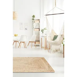 Marrakesch Orient & Mediterran Interior Jute Wohnzimmer Teppich Nora 120 x 170 cm