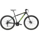 Bikestar Mountainbike, 21 Gang, Shimano, RD-TY300 Schaltwerk, Kettenschaltung, für Damen und Herren, Kettenschaltung, 11751763-48 schwarz 29 Zoll (73,66cm),