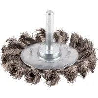 Bosch Scheibenbürste gezopft rostfrei 70 mm 0,35 mm 14