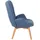 CLP Lounger Durham Stoff Blau,