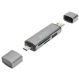 Digitus DA-70886 Combo Card Reader Hub (USB-C+USB 3.0, OTG