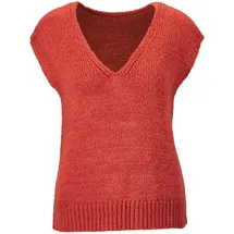 GOLDNER Rundhalspullover rot 22