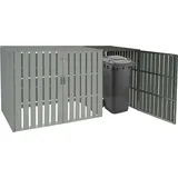 MCW Mülltonnenbox MCW-J28 115 x 66 x 76 cm grau