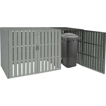 MCW Mülltonnenbox MCW-J28 115 x 66 x 76 cm grau