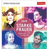 Harenberg Starke Frauen Postkartenkalender 2026 - Kalender mit 53 Karten