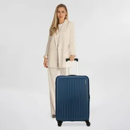 American Tourister Rejoy Spinner 68/26 Tsa 66l Koffer Auf Rollen Navy Blue One Size