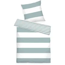 Tom Tailor Siena Renforcé fresh sage 135 x 200 cm + 80 x 80 cm