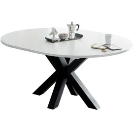 58 aufm Kessel Edda 110 x 78 x 110 cm schwarz/weiß