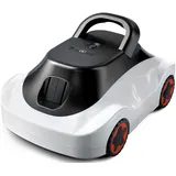 Poolroboter, Kabelloser Poolsauger Akku, Akku Poolroboter Kabellos, 180 Min Laufzeit, Starke Saugkraft, Intelligente Navigation, Ultrafeine Filtration, Auto-parking, Poolsauger Für Aufstellpool 200m2