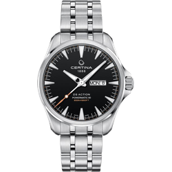 Certina DS Action Day Date Powermatic 80 C032.430.11.051.00 - schwarz,silber - 41mm