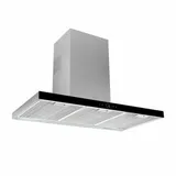 Teka Wandhaube 90 cm Schwarz/Silber
