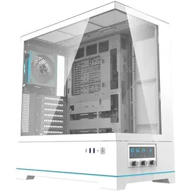 darkFlash DY451 PRO Weiß + 1 Lüfter