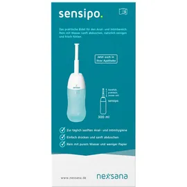 nexsana GmbH Next Inventions in Health. Sensipo Bidet im handlichen Miniformat
