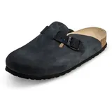 VITAFORM Nubukleder Clogs in ozean | Gr.: 36