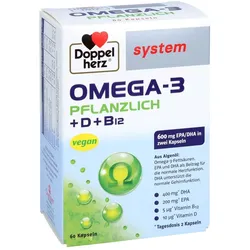 Doppelherz Omega-3 Pflanzlich system
