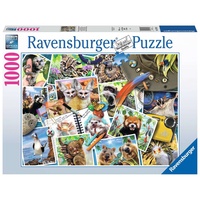 Ravensburger A Traveler's Animal Journal Puzzlespiel 1000 Stück(e) Tiere
