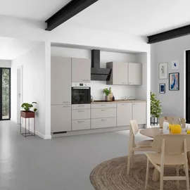 Nobilia Küchenzeile Touch II 330 cm grau