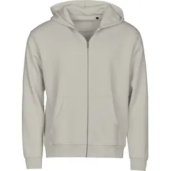 Tee Jays Urban Hooded Full Zip Sweatshirt - cement - L