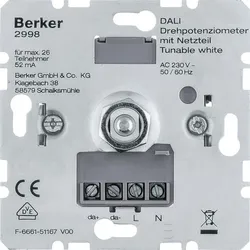 BERKER DALI Drehpotenziometer 2998